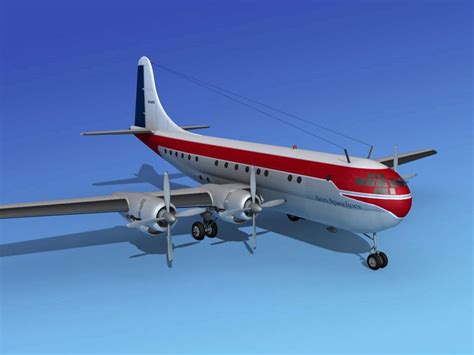 Boeing 377 Aerospace Lines - 3D Model by Dreamscape Studios