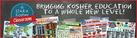 STAR-K Kosher Classroom: Classroom Curricular Materials | STAR-K Kosher Certification