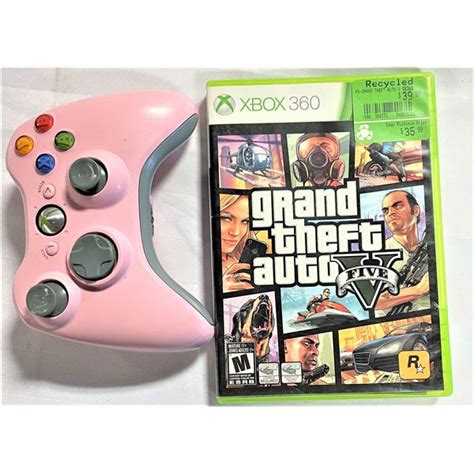 XBox Controller and Grand Theft Auto Game