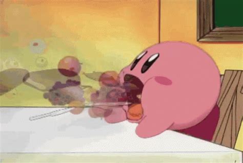 Eat Kirby GIF - Eat Kirby Anime - Discover & Share GIFs