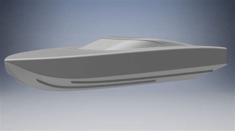 RC racing boat 3D model 3D printable | CGTrader