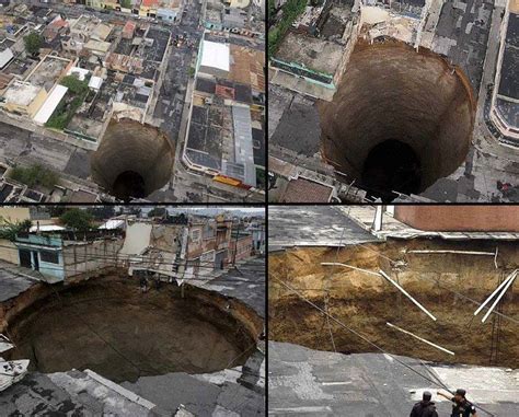 Video, images of Giant Sinkhole in Guatemala City | General Knowledge