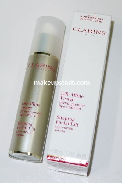 Review | Clarins Shaping Facial Lift Lipo-drain Serum | Makeup Stash!