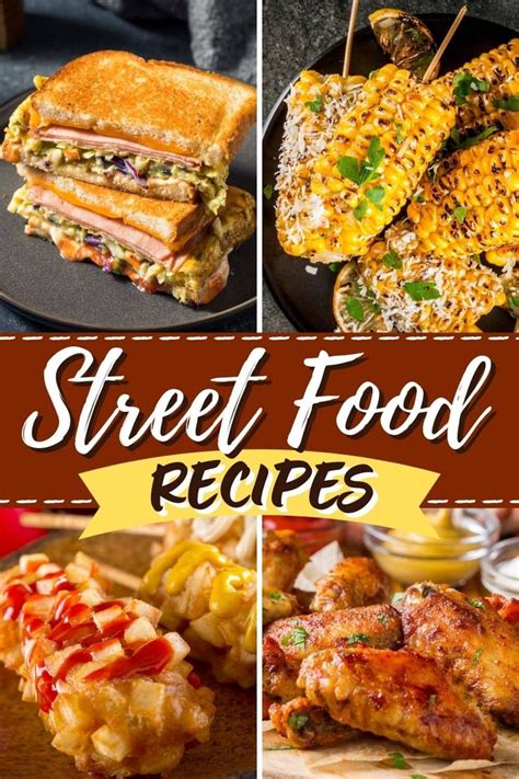 25 Easy Street Food Recipes To Make at Home | Recipe | Best street food ...