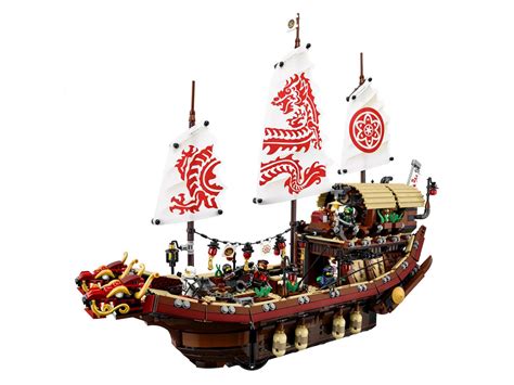 The LEGO Ninjago Movie Destiny’s Bounty 70618 im Detail – zusammengebaut