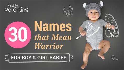 30 Best Names That Mean Warrior for Girls and Boys - YouTube