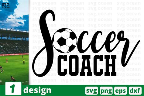 1 SOCCER COACH, soccer quote cricut svg By SvgOcean | TheHungryJPEG