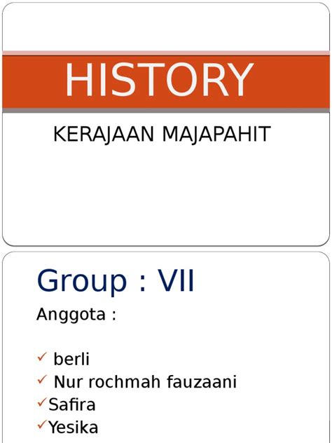 HISTORY of Majapahit Kingdom | PDF