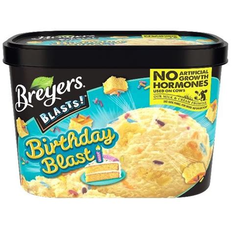 Breyers Birthday Cake Ice Cream Nutrition - Nutrition Pics