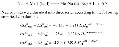 Relative reactivity of methyl iodide to ethyl iodide in nucleophilic substitution reactions in ...