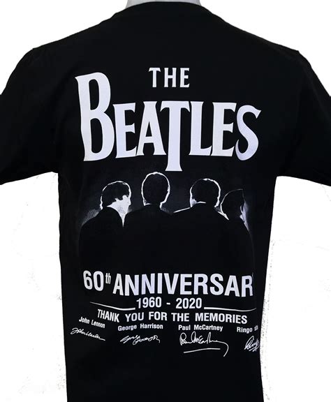 The Beatles t-shirt 60th Anniversary size L – RoxxBKK