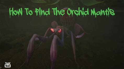 GROUNDED HOW TO FIND THE ORCHID MANTIS BOSS - YouTube