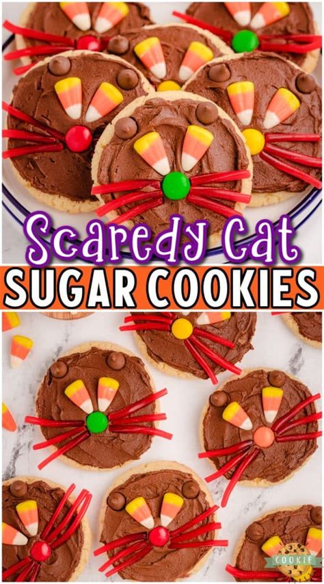 HALLOWEEN CAT COOKIES - Family Cookie Recipes