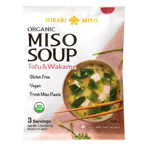 Organic Miso Soup – Tofu & Wakame | Hikari Miso | #1 In Japan