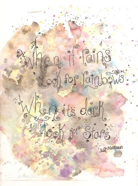 Quote watercolor art print 8.5 x 11 watercolor art print, quote art, quotes an sayings, rainbow ...