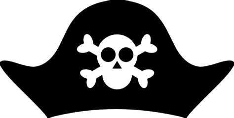 Pirate Hat Template | Pirate Hat clip art - vector clip art online, royalty free & public ...