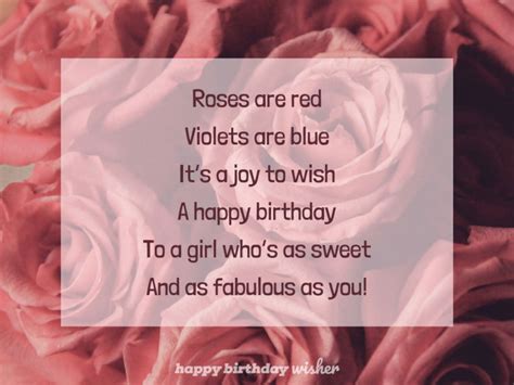 Birthday Poems - Happy Birthday Wisher