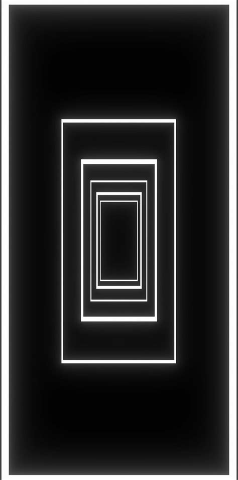 Infinity Mirror, minimalist, pattern, sci fi, simple, weird, HD phone ...