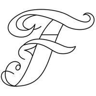 Whatever you've got to say, spell it out in bold style with this tattoo alphabet. Designs ...
