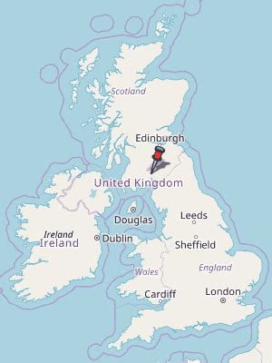 Thornhill Map Great Britain Latitude & Longitude: Free Scotland Maps