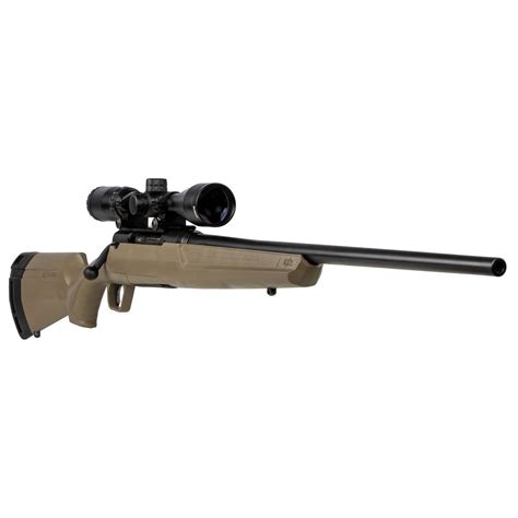 Savage Arms Axis II XP Scoped Black/FDE Bolt Action Rifle - 308 ...