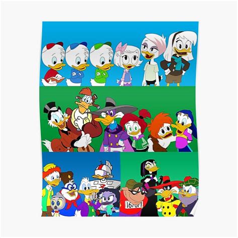 "Ducktales" Poster for Sale by Keanny1995 | Redbubble