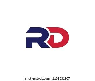 Rd Logo Design Vector Template Stock Vector (Royalty Free) 2181331107 | Shutterstock