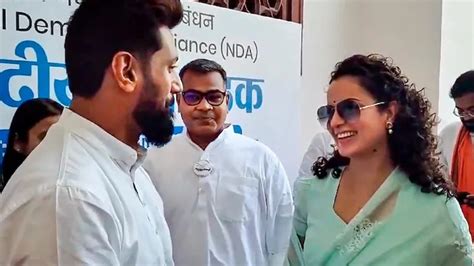 Kangana Ranaut Says Chirag Paswan Is Now Avoiding Her After Their Viral Moment At Parliament ...