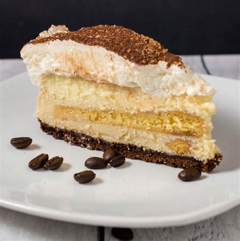 Tiramisu Cheesecake by The Redhead Baker #BakingBloggers