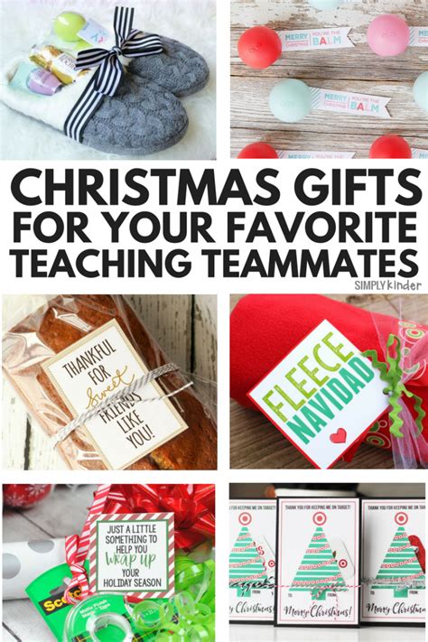 Easy Gifts for Your Teaching Team - Simply Kinder | Daycare teacher ...