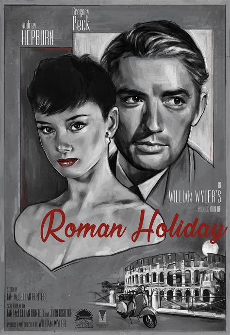 Roman Holiday - Film Poster on Behance