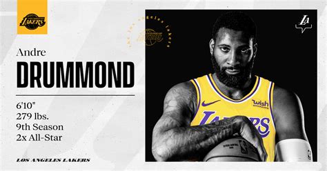 Lakers officially sign Andre Drummond - Sportando