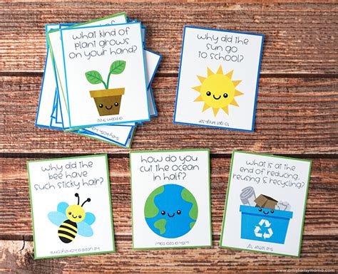 Free Printable Earth Day Jokes | artsy-fartsy mama