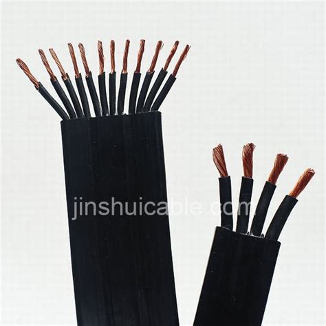 Submersible Cable / Pump Cable / 4 Core Rubber Flat Cable - jytopcable