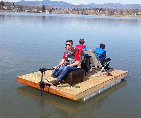 How to build a pontoon boat with barrels ~ Gyna Lorenza