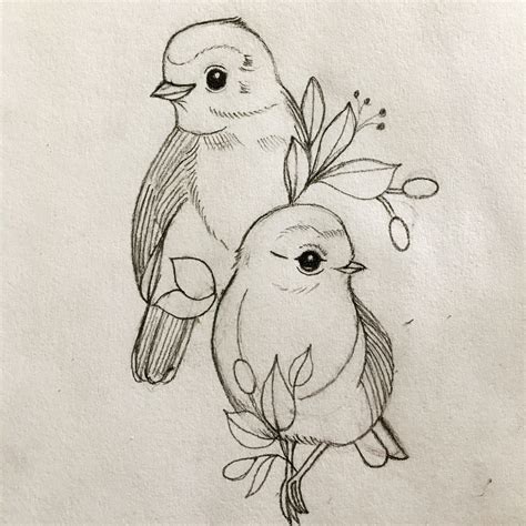 Pin by Brooke Caputo on Vogel | Art drawings sketches simple, Bird ...