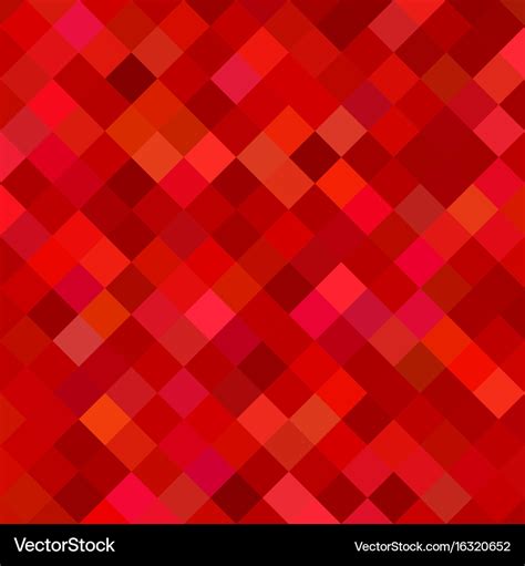 Red abstract square pattern background Royalty Free Vector