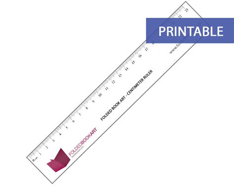 Printable Metric Ruler