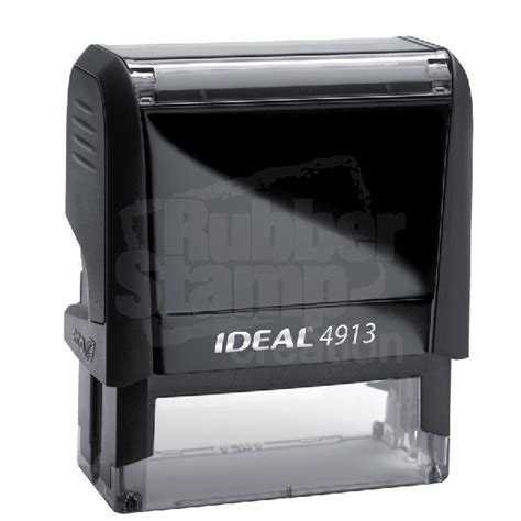 Ideal 4913 (Ideal 100) Self inking Stamp - Self Inking Rubber Stamps