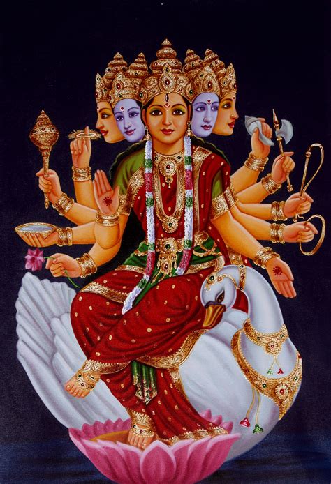 Goddess Gayatri