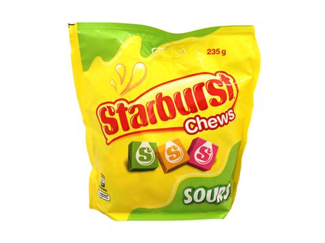 starburst sours 235g - Shiploads