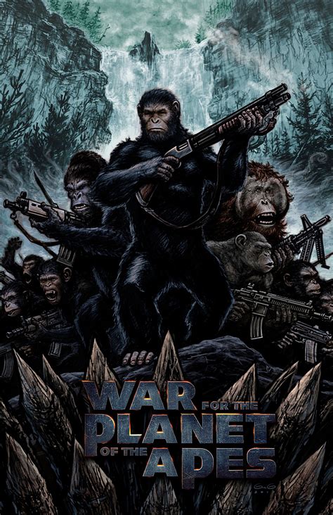 War for the Planet of the Apes - Etsy