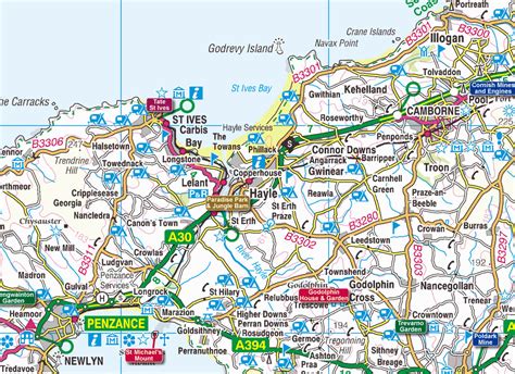 Cornwall Map | Cornwall Guide