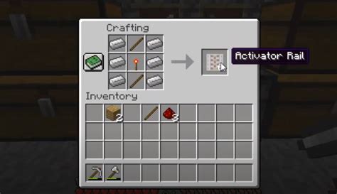 How To Make Activator Rail: Minecraft Recipe : territoryassociのblog