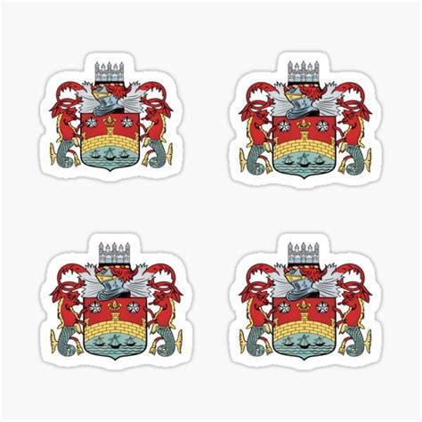 Cambridge England UK United Kingdom Coat of Arms Sticker | Coat of arms ...