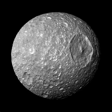 Actually, That Is a Moon: Saturn's 'Death Star'-Like Mimas | Space