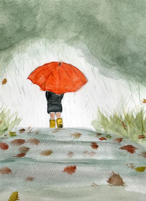 Rainy Day Watercolor by Ticketmeister on DeviantArt