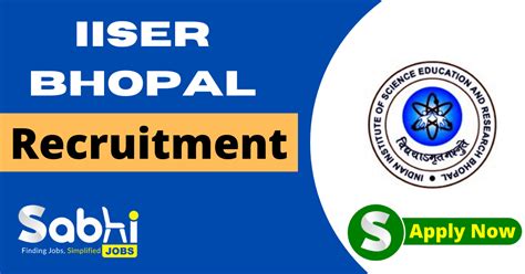 IISER Bhopal 2024 | @ Iiserb.ac.in Job Vacancy Notification