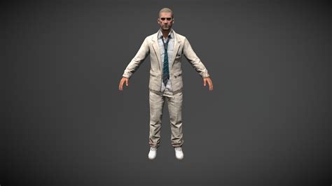 IVORY SCHOOL UNIFORM SET (MALE) - 3D model by PUBGShowcase [b77edb9 ...