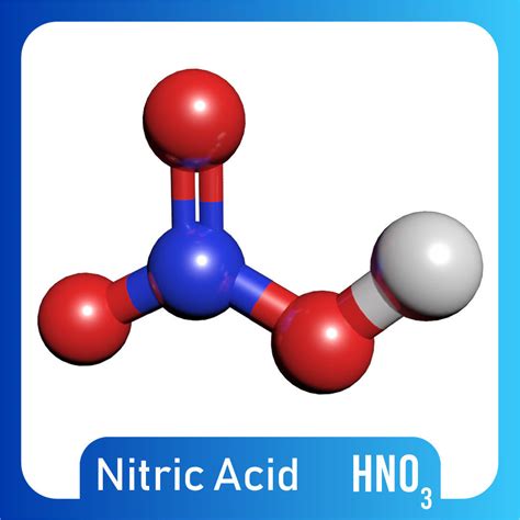 Nitric acid 3D Model HNO3 free 3D model | CGTrader